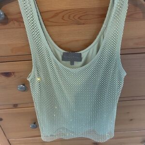 Anthropology sparkle tank